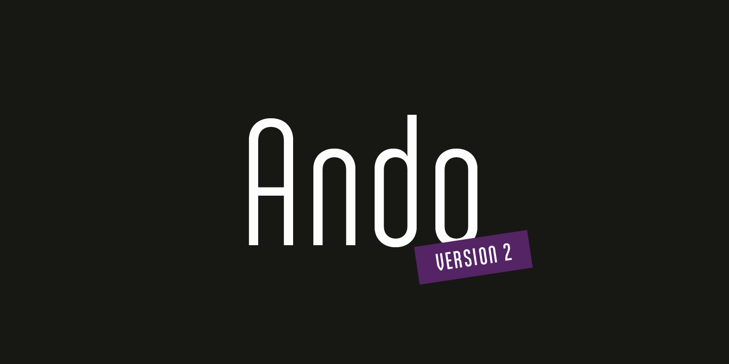 Ando Font